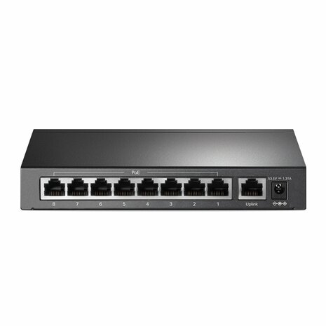 TP-Link TL-SF1009P | Unmanaged | Fast Ethernet (10/100 Mbps) | Power over Ethernet (PoE)