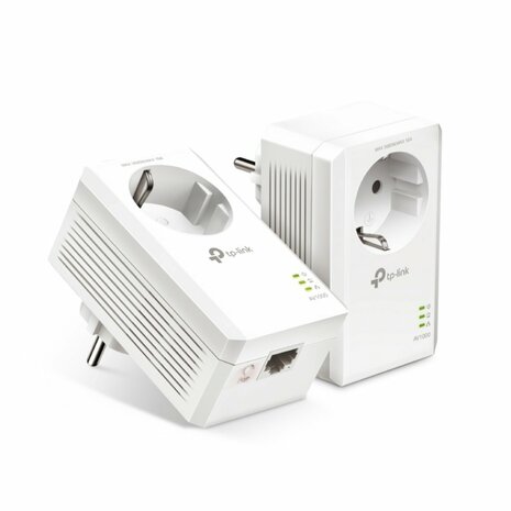 TP-Link AV1000 | Powerline Adapter Set | 1000 Mbps | Gigabit Ethernet | Starter Kit