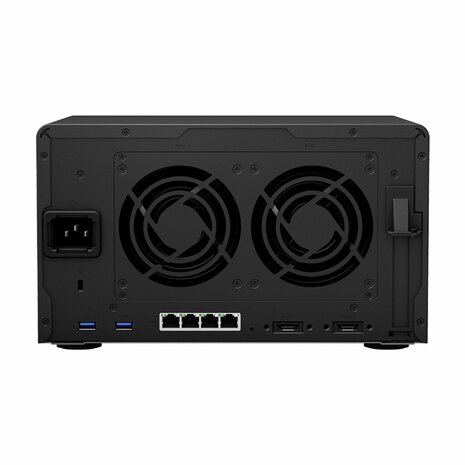 Synology DiskStation DS1621+ NAS | 6 Drive Bays | AMD Ryzen V1500B | 4x Gigabit Ethernet | Desktop | Zwart