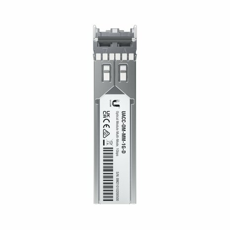 Ubiquiti UACC-OM-MM-1G-D-2 | SFP Transceiver Module | 1,25 Gbps | Multimode | 850 nm | 550 m