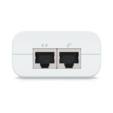 Ubiquiti U-POE-AT | PoE+ Injector (802.3at) | 30W | Gigabit Ethernet | PoE (met Adapter)