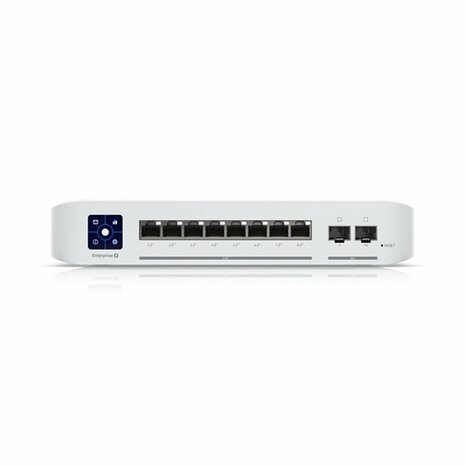 Ubiquiti UniFi Enterprise 8 PoE | Managed L3 Switch | 8x 2.5G Ethernet | PoE | Roestvrijstaal