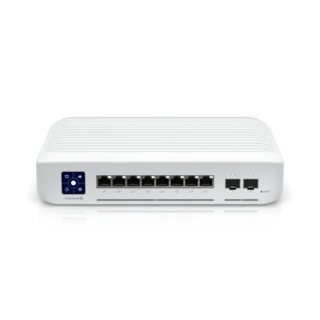 Ubiquiti UniFi Enterprise 8 PoE | Managed L3 Switch | 8x 2.5G Ethernet | PoE | Roestvrijstaal