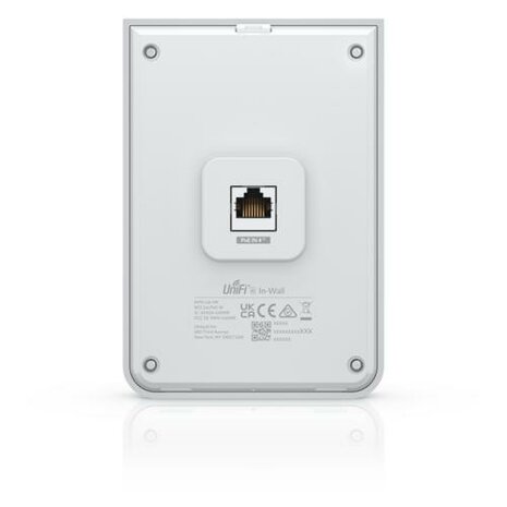 Ubiquiti UniFi U6 In-Wall | WiFi 6 Access Point | 573 Mbit/s | PoE+ | Inclusief Montagebeugel