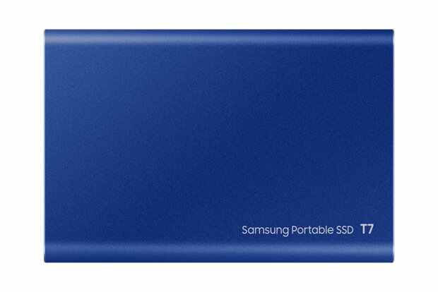 Samsung T7 | Externe SSD | 1TB | USB 3.2 Gen2 | 1.050MB/s Lezen | 1.000MB/s Schrijven | Blauw