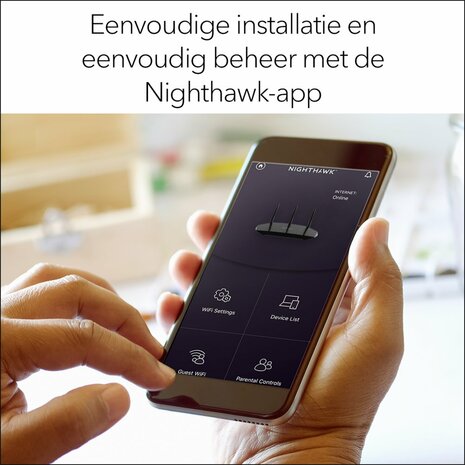 NETGEAR Nighthawk 4-Stream AX1800 WiFi 6 Router (RAX10)