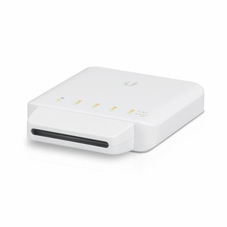Ubiquiti UniFi USW-FLEX | Managed L2 Switch | Gigabit Ethernet (10/100/1000) | Power over Ethernet (PoE) | Wit