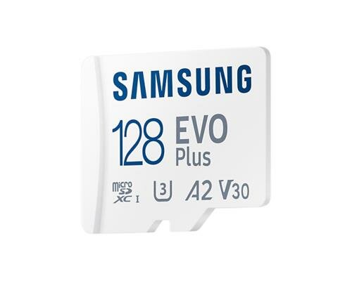 Samsung EVO Plus | MicroSDXC | 128GB | Class 10 | UHS-I U3