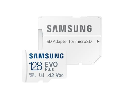 Samsung EVO Plus | MicroSDXC | 128GB | Class 10 | UHS-I U3