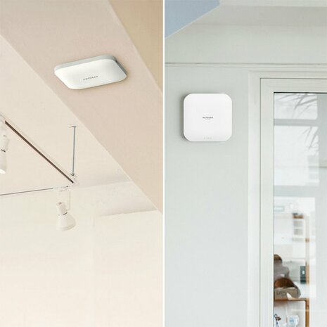 Netgear Insight WAX210 | WiFi 6 Access Point (AX1800) | 1800 Mbit/s | PoE (802.3at) | Inclusief Montagebeugel