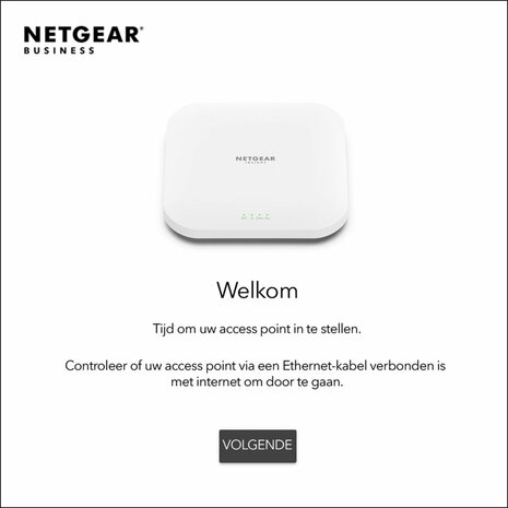 Netgear Insight WAX210 | WiFi 6 Access Point (AX1800) | 1800 Mbit/s | PoE (802.3at) | Inclusief Montagebeugel