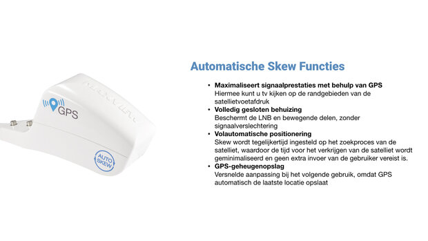 Maxview Target Auto Skew 65cm Single of Twin