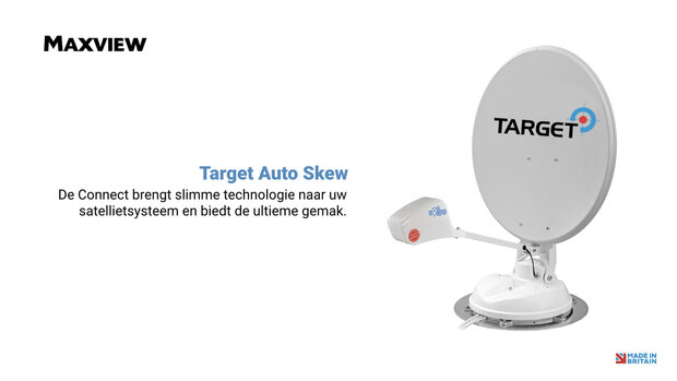 Maxview Target Auto Skew 65cm Single of Twin