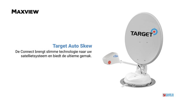 Maxview Target Auto Skew 85cm Single of Twin