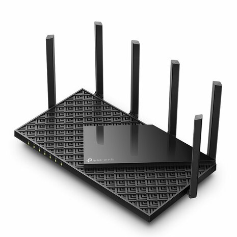 TP-Link Archer AXE75 draadloze router Gigabit Ethernet Tri-band (2,4 GHz / 5 GHz / 6 GHz) Zwart