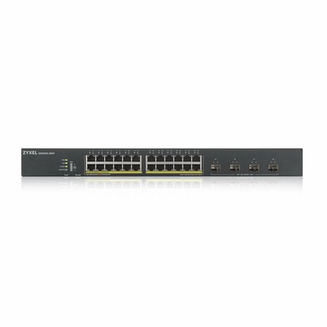 Zyxel XGS1930-28HP | Managed L3 Switch | 28 Poorten | Gigabit Ethernet (10/100/1000 Mbps) | PoE | Zwart