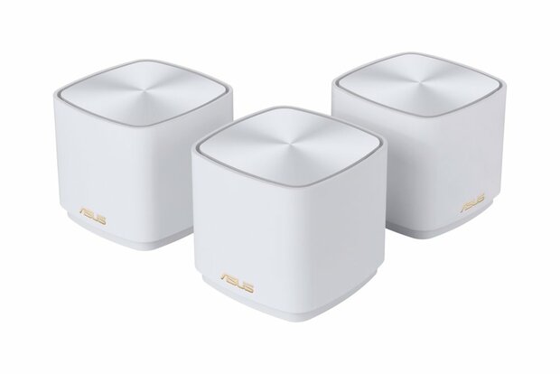 ASUS ZenWiFi XD5 (3-pack) | Dual-band WiFi 6 Mesh Router | Gigabit Ethernet | AX3000