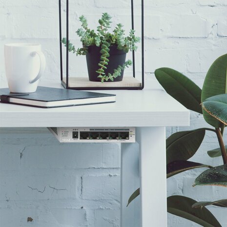 Zyxel GS1005HP | Unmanaged Switch | 5 Poorten | Gigabit Ethernet | PoE | Zilver