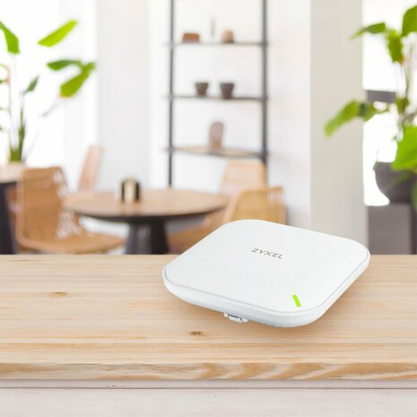 Zyxel NWA50AX | WiFi 6 Access Point (AX1800) | 1775 Mbit/s | PoE+ (adapter inbegrepen) | Inclusief Montagebeugel