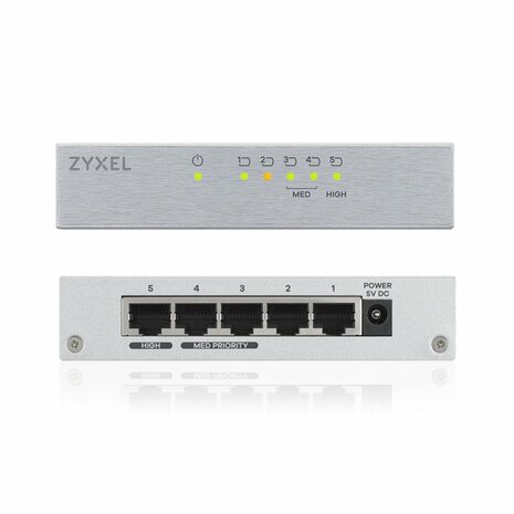 Zyxel GS-105B v3 | Netwerk-switch | Unmanaged | L2+ | Gigabit Ethernet (10/100/1000)
