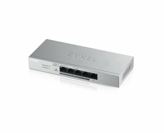 Zyxel GS1200-5HP v2 | Managed Switch | 5 Poorten | Gigabit Ethernet | PoE