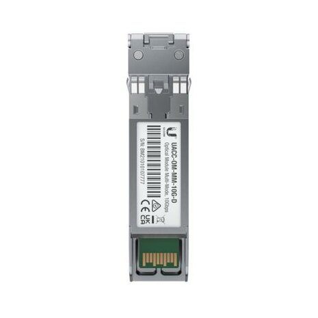 Ubiquiti UACC-OM-MM-10G-D-2 | SFP+ Transceiver Module | 10 Gbps | Multimode | 850 nm | LC Duplex | 300 m