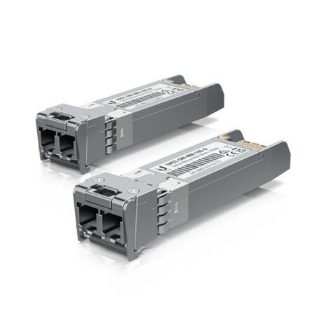 Ubiquiti UACC-OM-MM-10G-D-2 | SFP+ Transceiver Module | 10 Gbps | Multimode | 850 nm | LC Duplex | 300 m