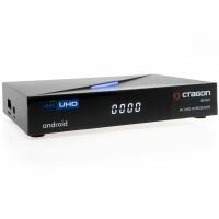 Octagon SPIRIT 4K UHD Android 9 IP-Receiver (HDR10+, Dual-WiFi, LAN, Bluetooth, HDMI, USB 3.0)