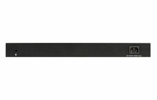 NETGEAR GS348 Unmanaged Gigabit Ethernet (10/100/1000) 1U Zwart