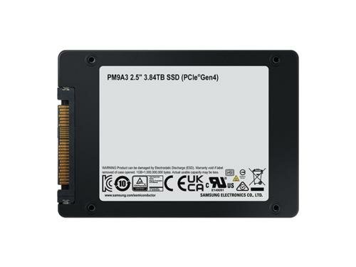 Samsung PM9A3 2.5" 3840 GB PCI Express 4.0 V-NAND TLC NVMe