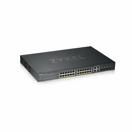 Zyxel GS1920-24HPV2 | Managed Switch | 24x Gigabit Ethernet | PoE | Zwart