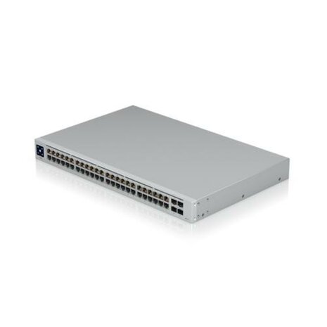 Ubiquiti Networks UniFi USW-48-POE netwerk-switch Managed L2 Gigabit Ethernet (10/100/1000) Power over Ethernet (PoE) 1U Roestvrijstaal