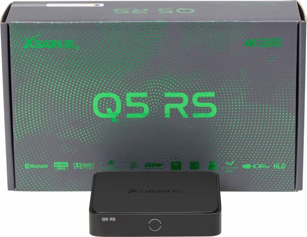 Xsarius Q5 RS OTT 4K UHD Media Streamer Android – PremiumTV+