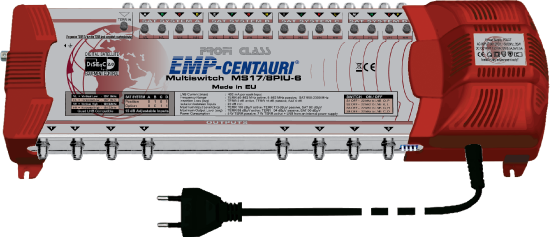 EMP Centauri MS17/8PIU-6 DiSEqC multiswitch 