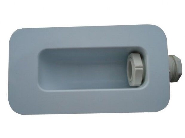 Asat Kunststof Solarkabel Dakdoorvoer Enkel Wit 