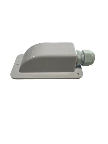 Asat Kunststof Solarkabel Dakdoorvoer Enkel Wit 