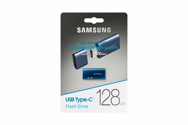 Samsung MUF-128DA USB flash drive 128 GB USB Type-C 3.2 Gen 1 (3.1 Gen 1) Blauw