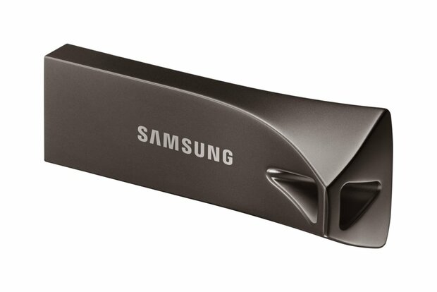 Samsung Bar Plus | 256GB USB-A 3.2 Flash Drive | Titanium
