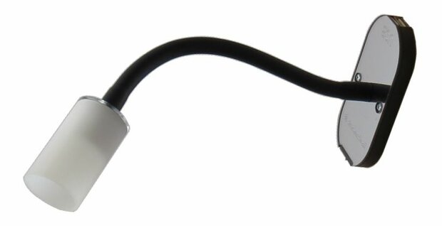 Travelleds opb spot Zw flex led 5K 260mm opaal switch/usb