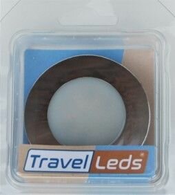 Travelleds inb spot Ch70mm 6+6 Leds 3K+6K klem