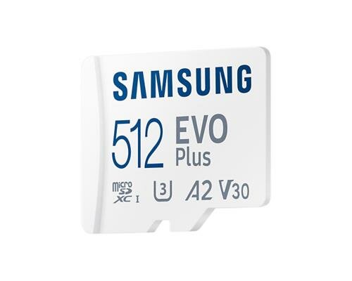 Samsung EVO Plus | MicroSDXC | 512GB | Class 10 | UHS-I U3