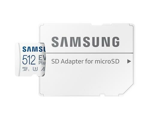 Samsung EVO Plus | MicroSDXC | 512GB | Class 10 | UHS-I U3