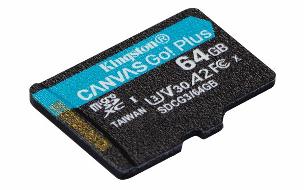 Kingston Technology Canvas Go! Plus 64 GB MicroSD UHS-I Klasse 10