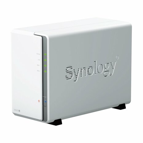 Synology DiskStation DS223j NAS | 2 Drive Bays | 1x Gigabit Ethernet | Wit