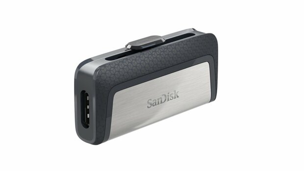 Sandisk Ultra Dual Drive | 32GB USB-C 3.2 & USB-A 3.2 Flash Drive | Zilver