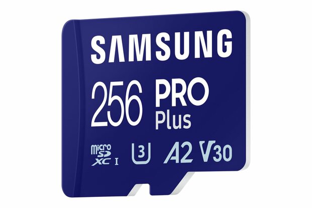 Samsung PRO Plus | MicroSDXC | 256GB | Class 10 | UHS-I U3