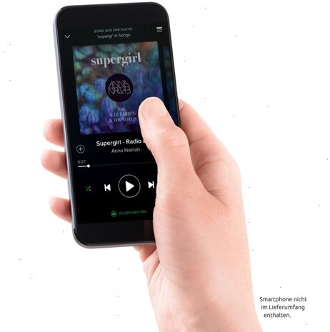 TechniSat DigitRadio 230OD Dab+FM +BT +Accu Zwart