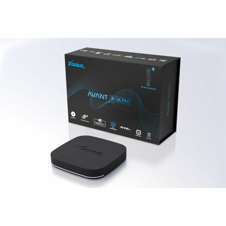 Xsarius Avant 3+ Ultra - Bluetooth 4K & 8K UHD Android MediaStreamer