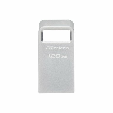Kingston Technology DataTraveler Micro USB flash drive 128 GB USB Type-A 3.2 Gen 1 (3.1 Gen 1) Zilver