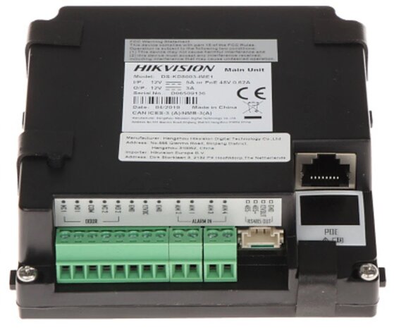 Hikvision intercom DS-KD8003-IME1 Buitenpost met Camera